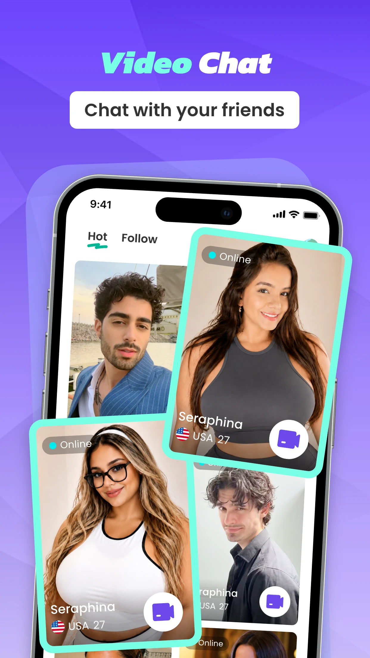 Siso-Video Chat with Friends screenshot